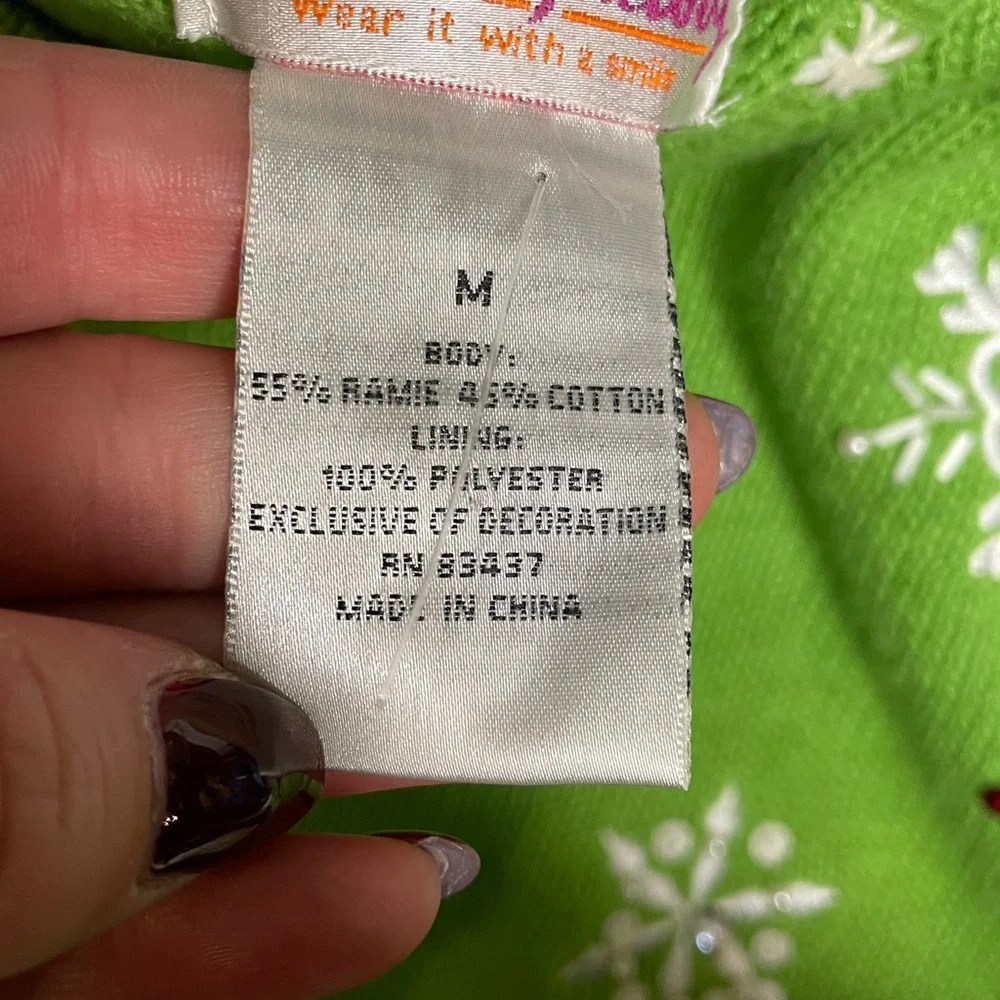 Christmas sweater Santa and Rudolph Ugly Christmas sweater - Picture 5 of 9